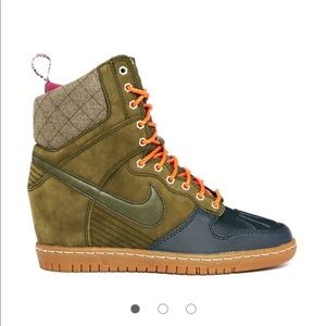 Nike Dunk Sky hi sneakerboot wedge